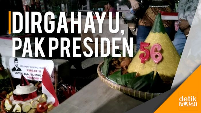 Doa dan Tumpeng Buat Pak Presiden