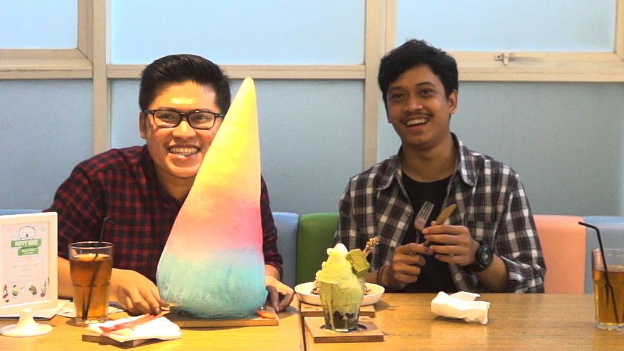 Mencicip Matcha Parfait hingga Cotton Candy di Shirokuma