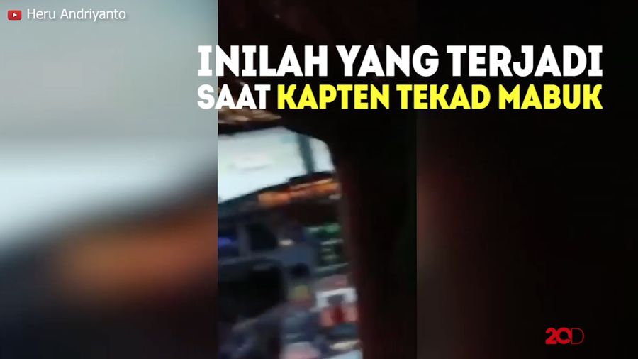 Rekaman Pilot Citilink Mabuk di Kokpit
