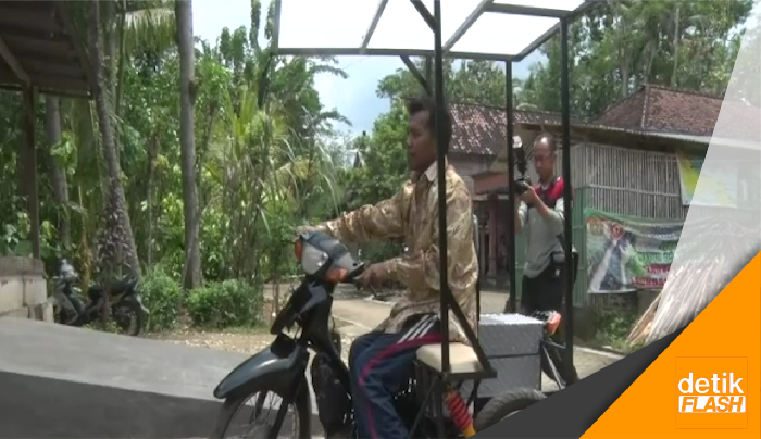 Sepeda Motor Roda Tiga untuk Ahmad Toha