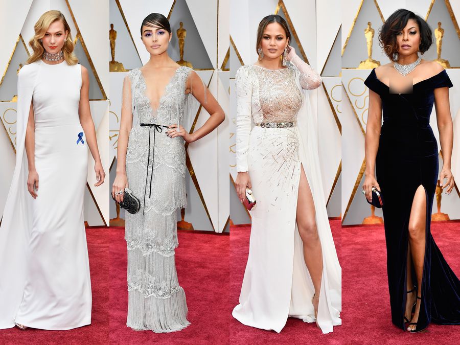 Pesona Aktris Cantik di Red Carpet Oscar 2017
