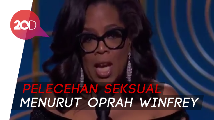 Oprah Winfrey Bicara Soal Pelecehan Seksual di Golden Globe 2018