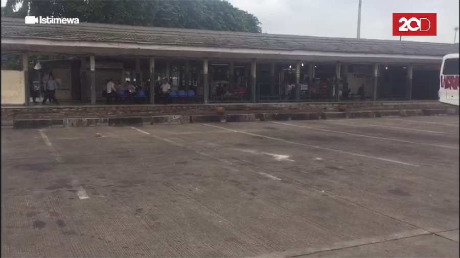 Terminal Bus Pulo Gadung Dikosongkan