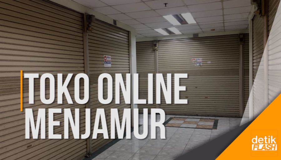 Pedagang Glodok Tergusur Toko Online
