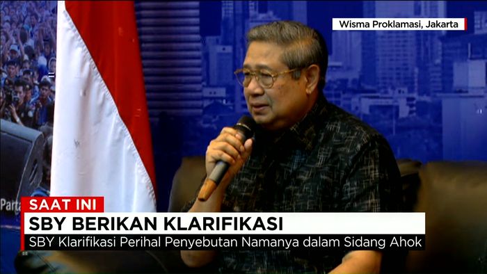 Dikaitkan Aksi Makar, SBY: Itu Tidak Benar