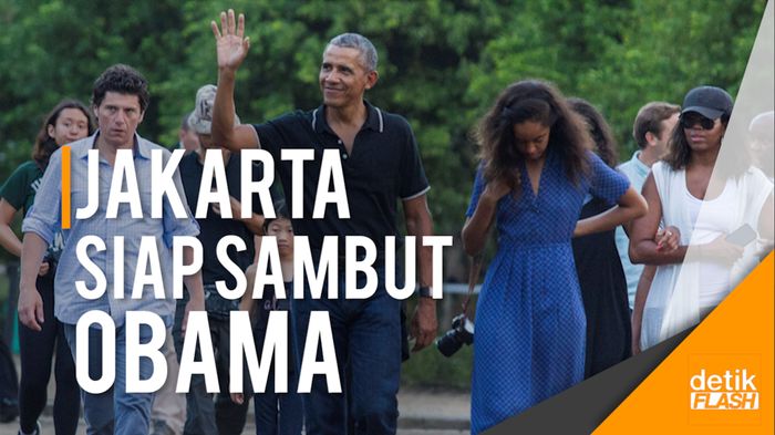 Kunjungan Obama ke Ibu Kota Libatkan 4 Ribu Personel Pengamanan