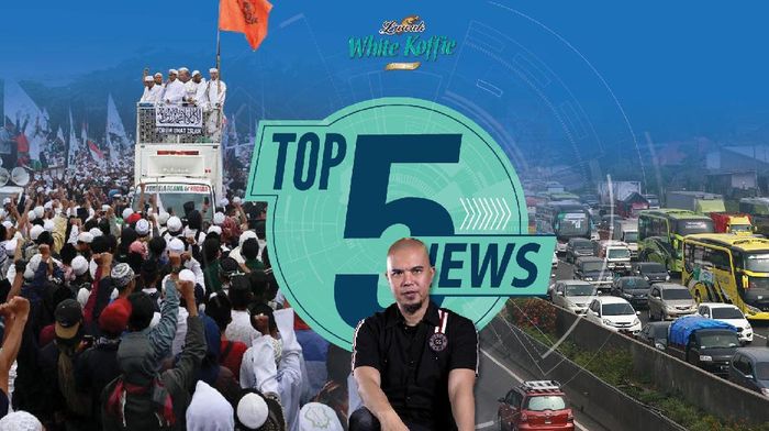 Top 5 News: Pesan Ketum MUI untuk Peserta 212, Tol Cikampek Macet