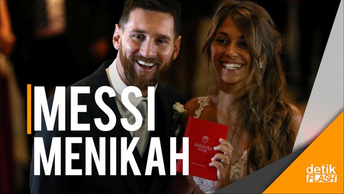 Pesta Bertabur Bintang Sepakbola di Pernikahan Messi