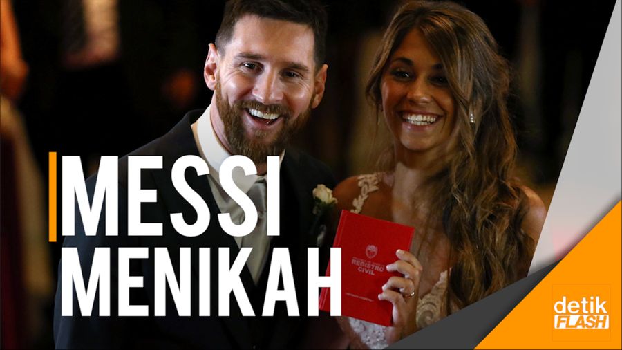 Pesta Bertabur Bintang Sepakbola di Pernikahan Messi