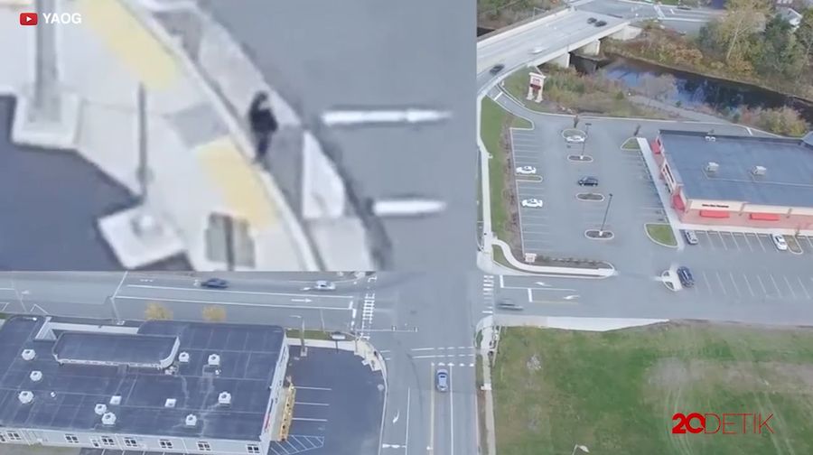 Dengan Drone, Pria Ini Rekam Istrinya Selingkuh