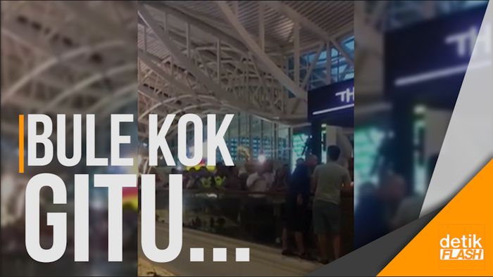 Seorang Pria Australia Bikin Gaduh di Bandara Ngurah Rai  