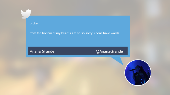 Broken Ungkapan Perdana Ariana Grande Pasca Ledakan