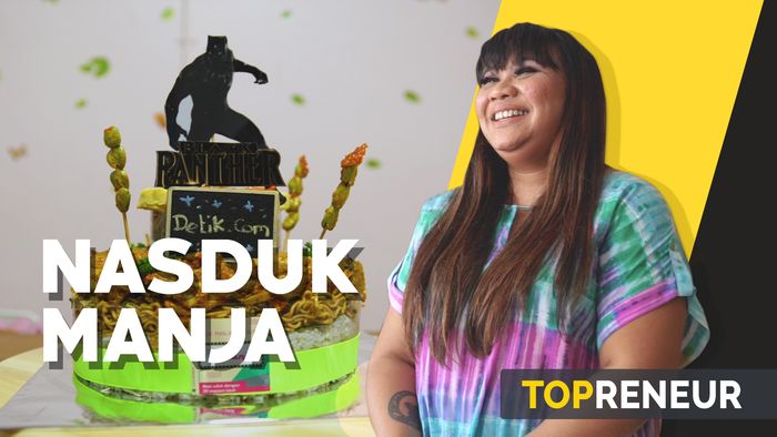 Inovasi Nasi Uduk Berbentuk Kue Tar yang Raup Ratusan Juta