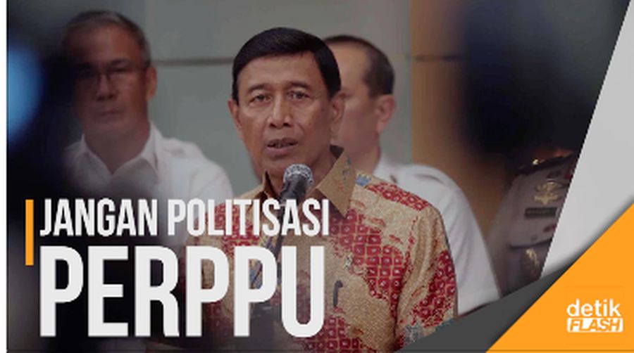 Wiranto: Jangan Sampai Perppu Ormas Dipolitisasi!