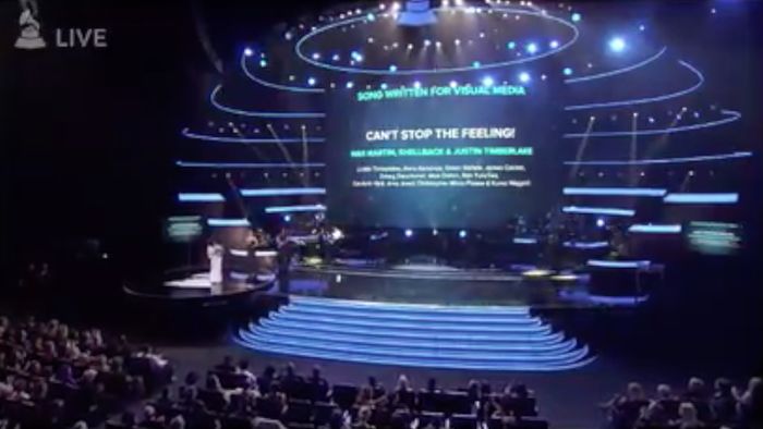 Can’t Stop the Feeling! Soundtrack Terbaik Grammy 2017