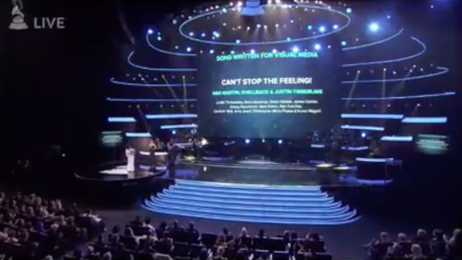 Can’t Stop the Feeling! Soundtrack Terbaik Grammy 2017