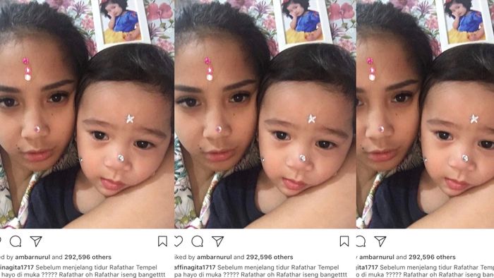 Ada Foto Anak Ayu Ting Ting di Kamar Raffi?