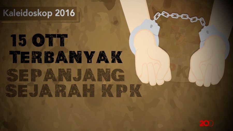 Panen Operasi Tangkap Tangan KPK di Tahun Monyet Api