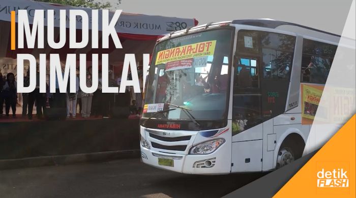 Kala Pedagang Jamu Ikut Mudik Gratis