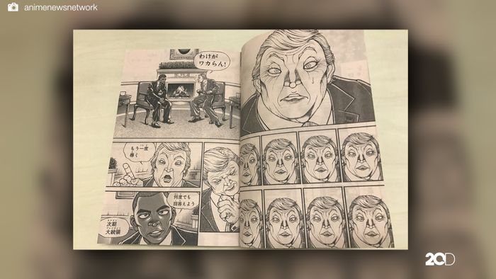 Wah! Donald Trump Muncul di Manga Jepang