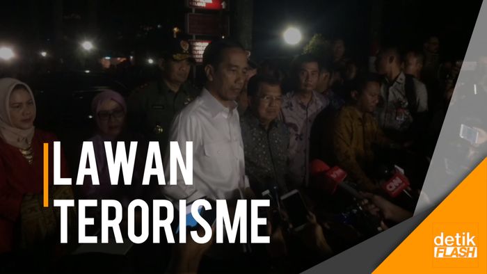 Presiden dan Wapres Datangi Lokasi Bom Kampung Melayu