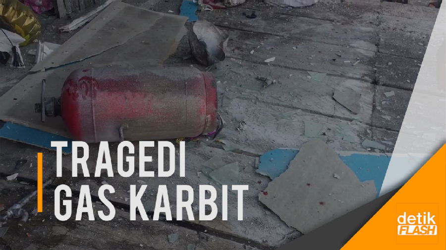 Boom! Tabung Gas Karbit di Jatiwaringin Meledak