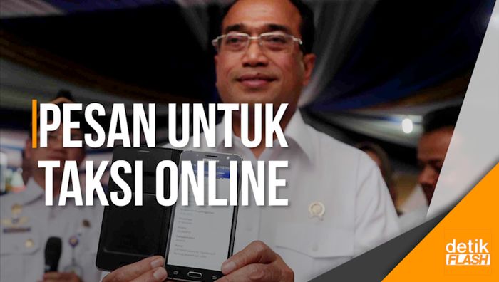 Pesan Presiden Jokowi untuk Transportasi Online 