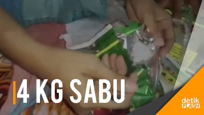 4 Kg Sabu Diamankan BNN di Palembang 