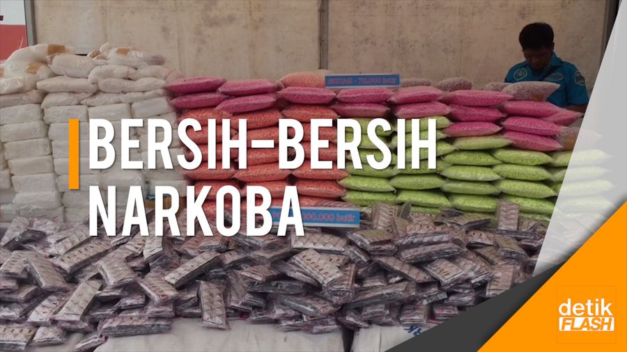 Pakai Mesin Penghancur Limbah, Begini Cara BNN Musnahkan Narkoba