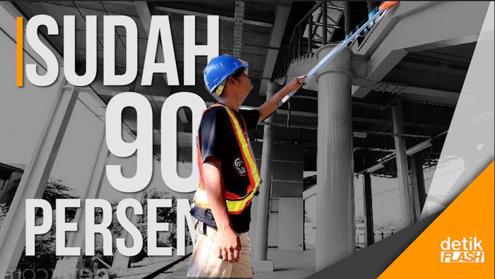 Menengok Stasiun Bekasi Timur yang Hampir Rampung