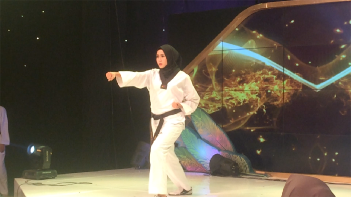 Atlet Timnas Indonesia Taekwondo Ikutan Sunsilk Hijab Hunt 2017