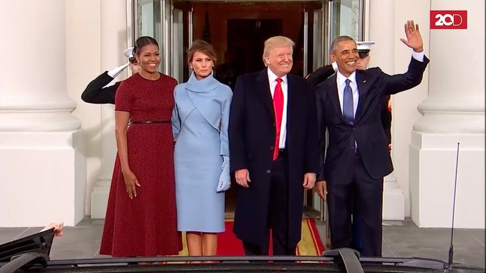 Melihat Kembali Prosesi Pelantikan Trump