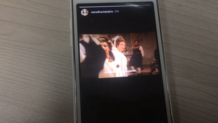 Nia Ramadhani Ikut Tren Insta Stories Film
