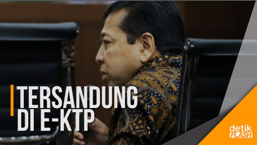Setya Novanto Jadi Tersangka Korupsi e-KTP