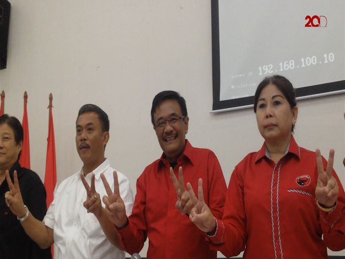 PDIP Emoh Ajak Partai Demokrat Dukung Ahok