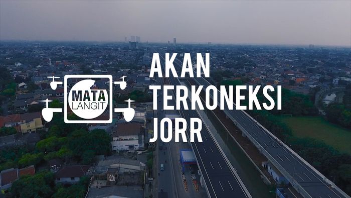 Panorama Tol Becakayu Dilihat dari Udara  