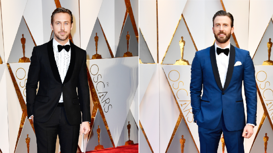 Keren! Ryan Gosling hingga Chris Evans di Red Carpet Oscar 2017