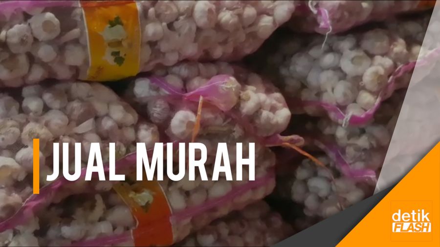 Bawang Putih Dijual 20 Ribu/Kg di Surabaya 