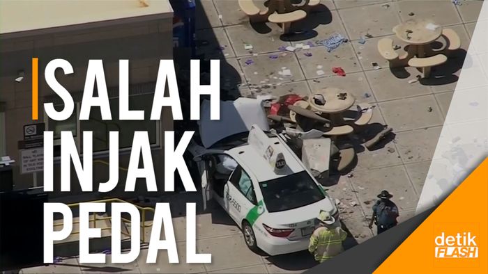 Pejalan Kaki Ditabrak Taksi di Bandara Boston