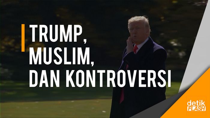 Tuai Kontroversi, Trump Retweet Video anti-Islam