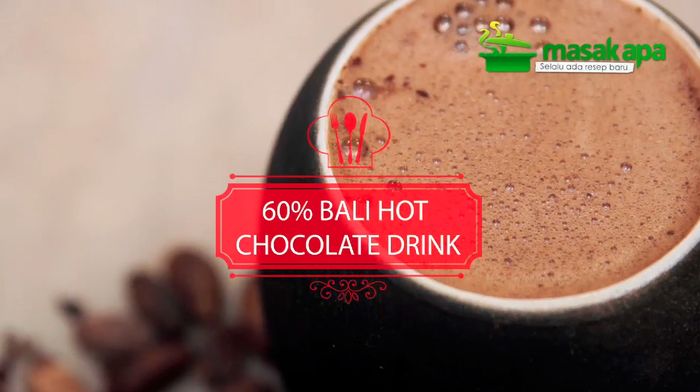 60% Bali Hot Chocolate Drink 