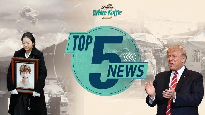 Top 5 News:  Tanah Abang Hari Ini, Pesan Onew Setelah Meninggalnya Jonghyun