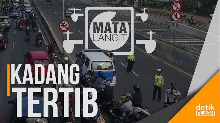 Pemotor di JLNT Tertib Kalau Dijaga