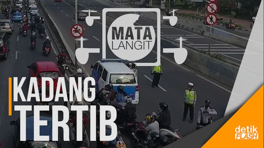 Pemotor di JLNT Tertib Kalau Dijaga