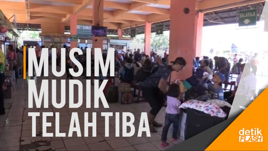 Terminal Kp Rambutan Mulai Dipadati Pemudik