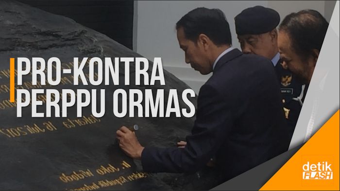 Jokowi Persilakan Penolak Perppu Ormas ke MK