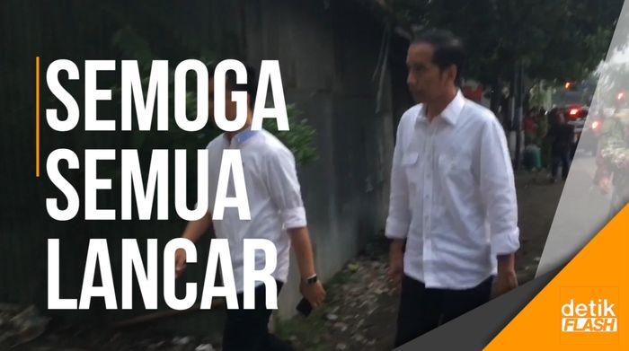 Wilujengan Usai, Jokowi Cek Kesiapan Gedung Resepsi Kahiyang-Bobby