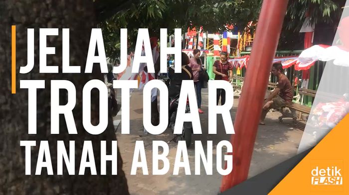Seri Menjelajahi Trotoar di Tanah Abang