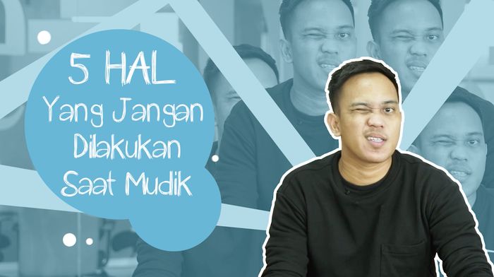 5 Hal yang Jangan Dilakukan Saat Mudik