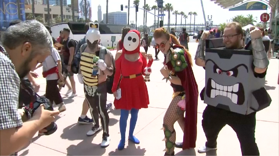 Kostum-kostum Nyentrik di San Diego Comic-Con 2017